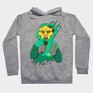 MF DOOM Gold Mask Hoodie